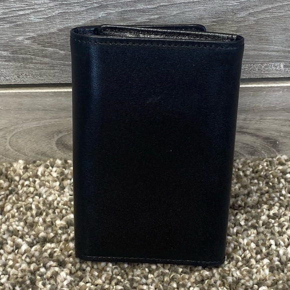 Montblanc Men's Meisterstück Leather Compact Trifold Key Card Coin Wallet NWOT - Picture 6 of 14